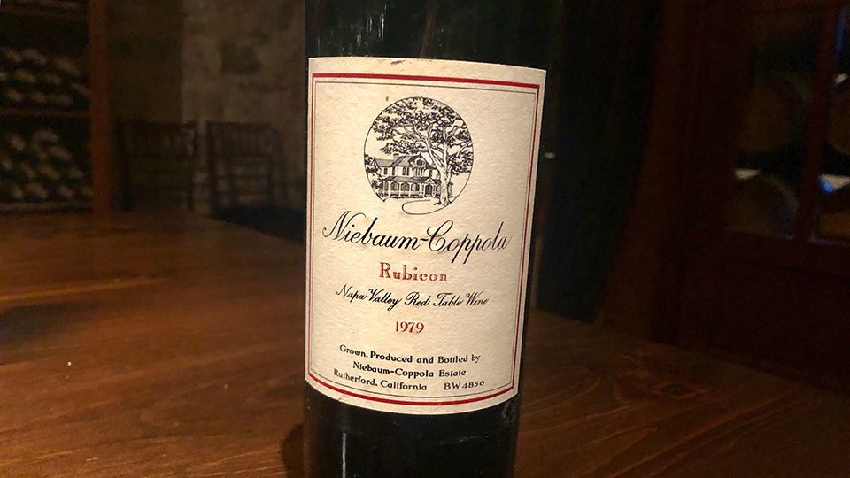Cellar Favorite: 1979 Niebaum-Coppola Rubicon (Oct 2018)