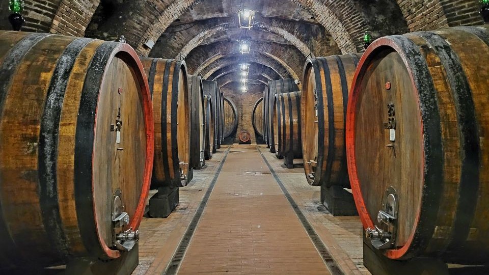 The historic barrel aging cellar of talosa copy