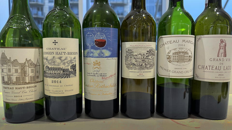 Bordeaux 2014 firsts