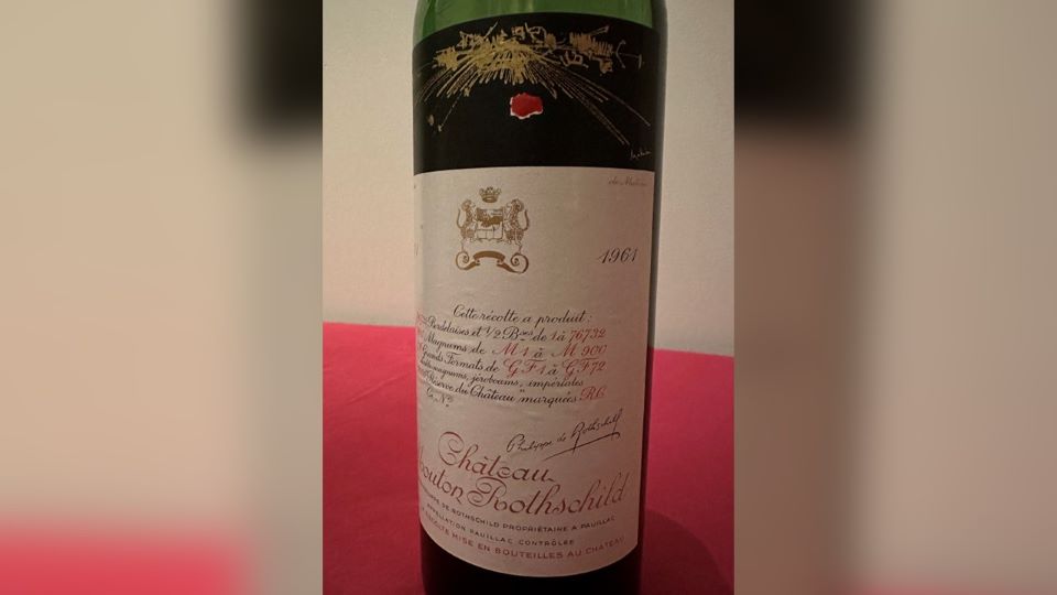 Cf   mouton rothschild 1961 %282%29