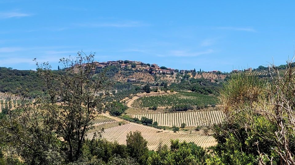 The extreme southeast of montalcino looking out toward castelnuova dell'abate copy