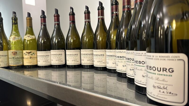 Richebourg bottles vinous