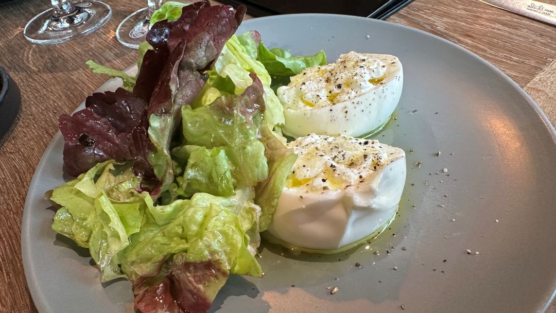 Burrata vinous