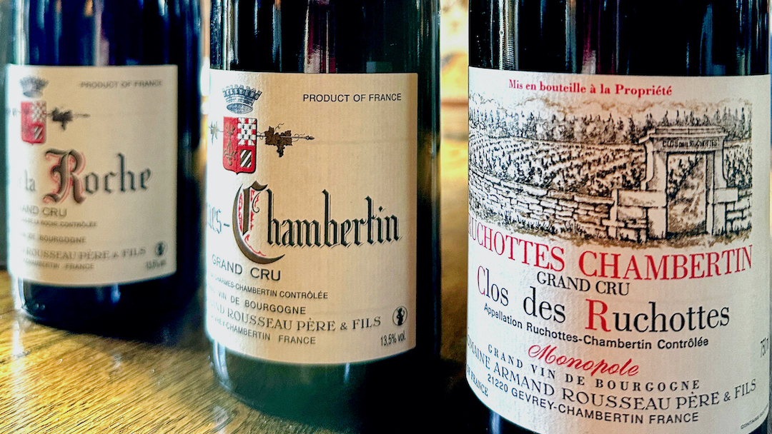 Rousseau vertical cover vinous