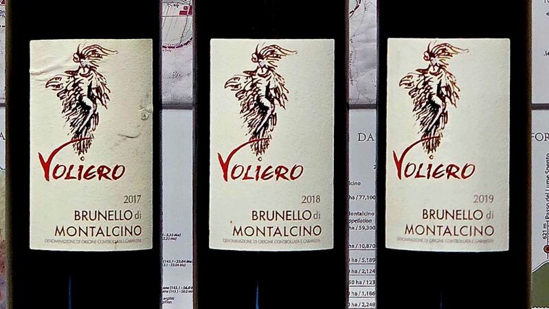 Voliero cover vinous