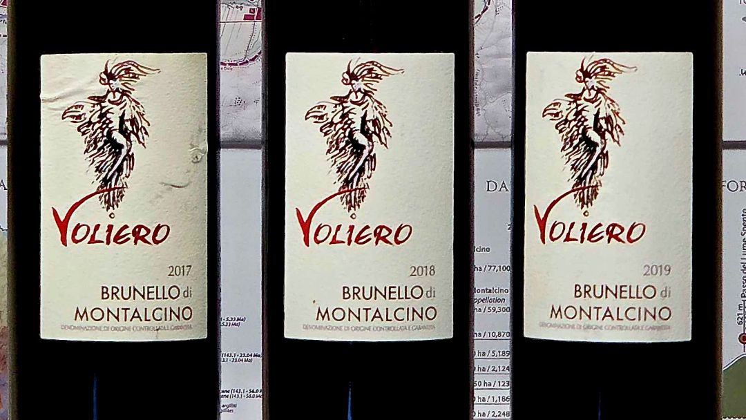 Voliero cover vinous