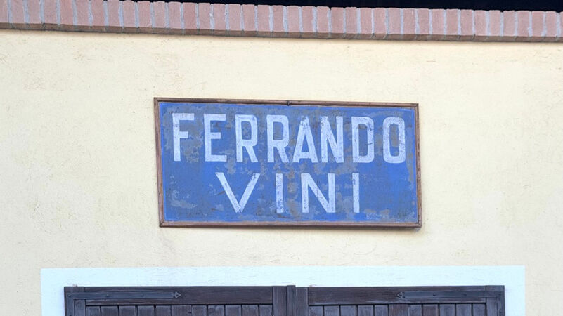 Ferrando building cover vinous