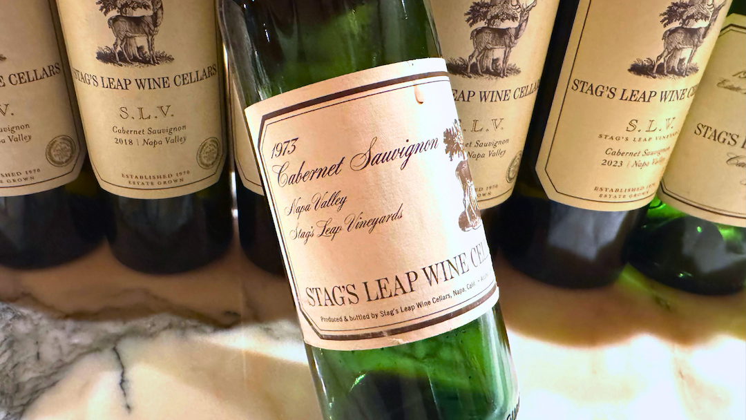 Stag's leap cover vinous