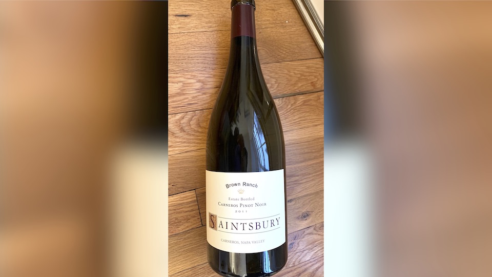 Cf 2011 saintsbury pinot noir brown ranch feb222021