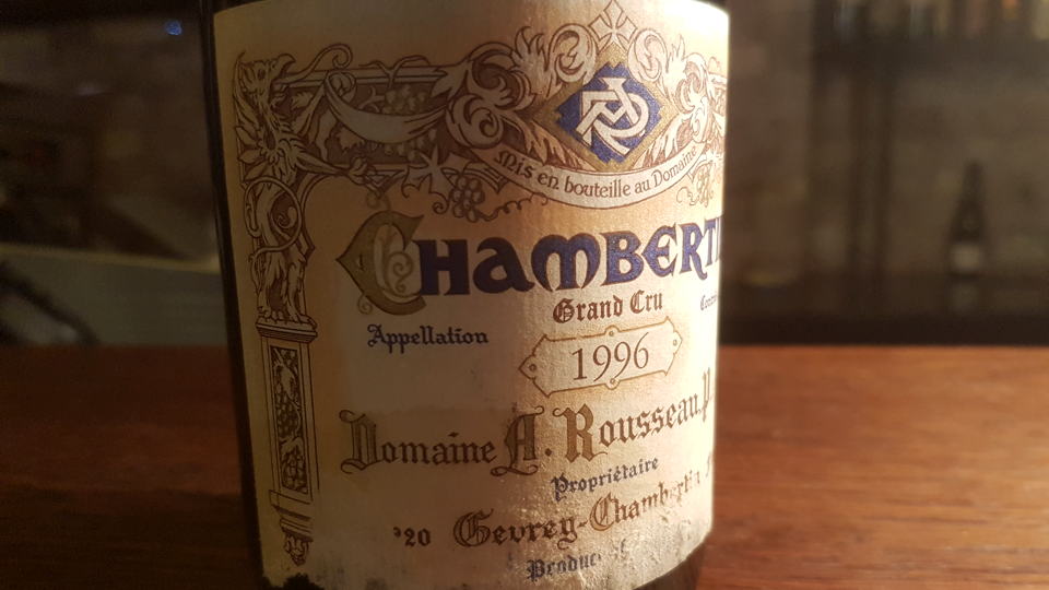 Chambertin 1996 rousseau
