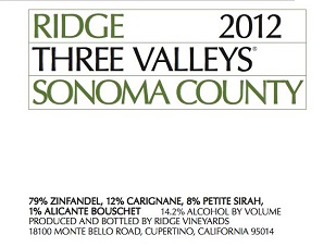 2012 Ridge Three Valleys 