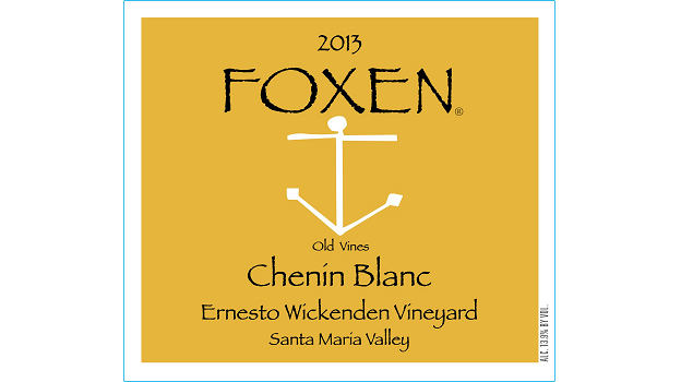 2013 Foxen Chenin Blanc Ernesto Wickenden Vineyard Old Vines 