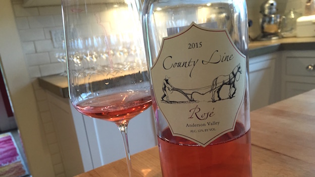 2015 County Line Rosé Elke Home Ranch 