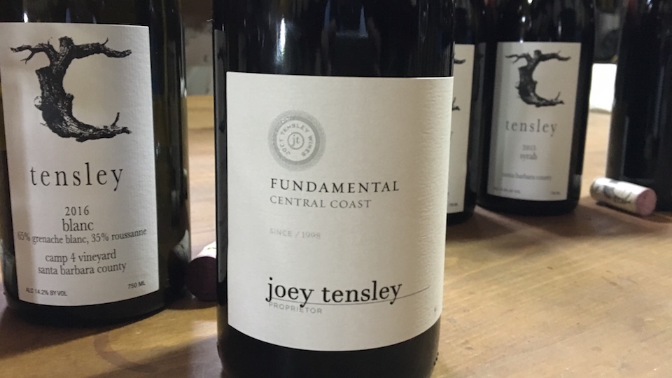 Joey Tensley Wines 2015 Fundamental 