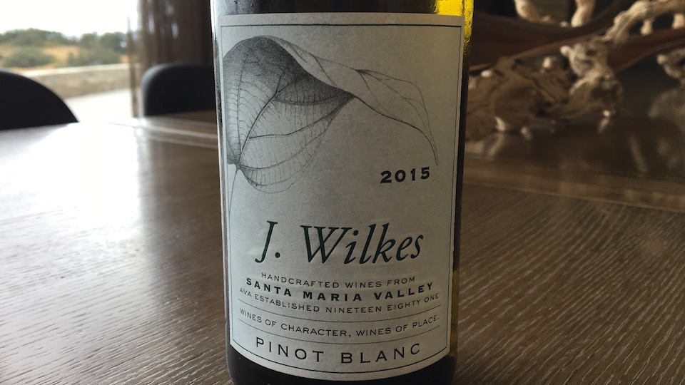 J. Wilkes 2015 Pinot Blanc 