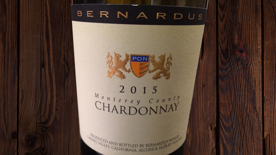 2015 Bernardus Winery Chardonnay 