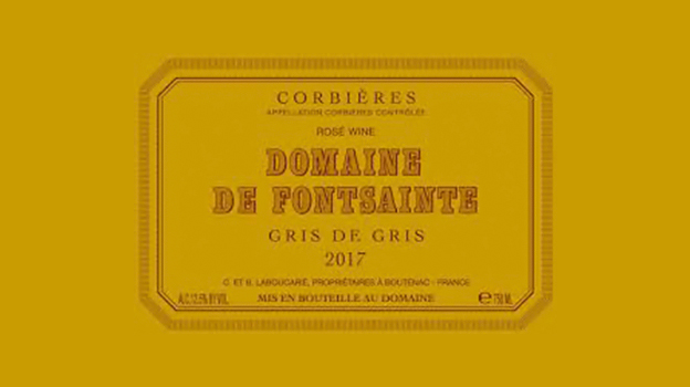 2017 Domaine Fontsainte Corbières Gris de Gris 