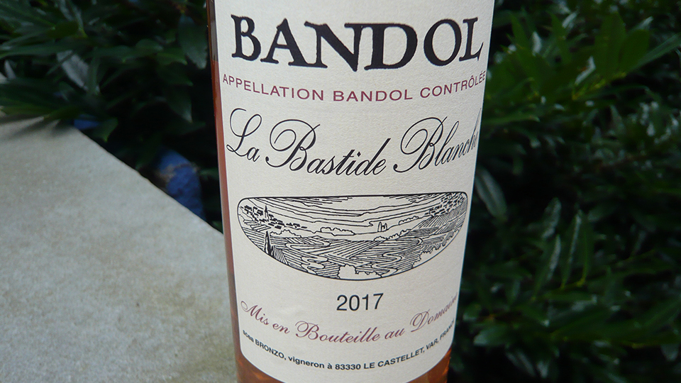 2017 La Bastide Blanche Bandol Rosé 