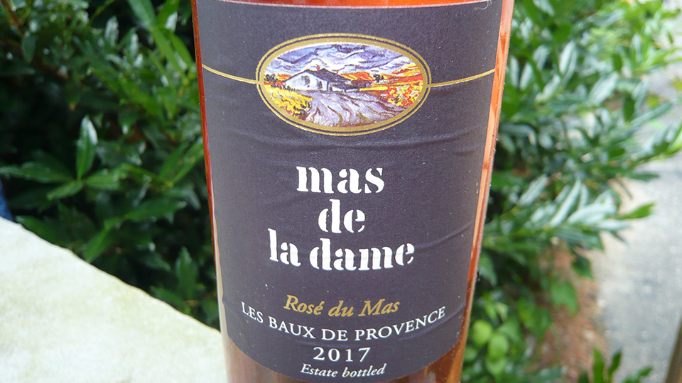 2017 Mas de la Dame Rosé du Mas Les Baux de Provence 