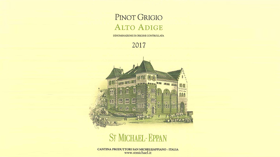 2017 St. Michael-Eppan Pinot Grigio 