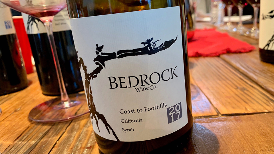 2017 Bedrock Wine Co. Syrah Coast To Foothills 