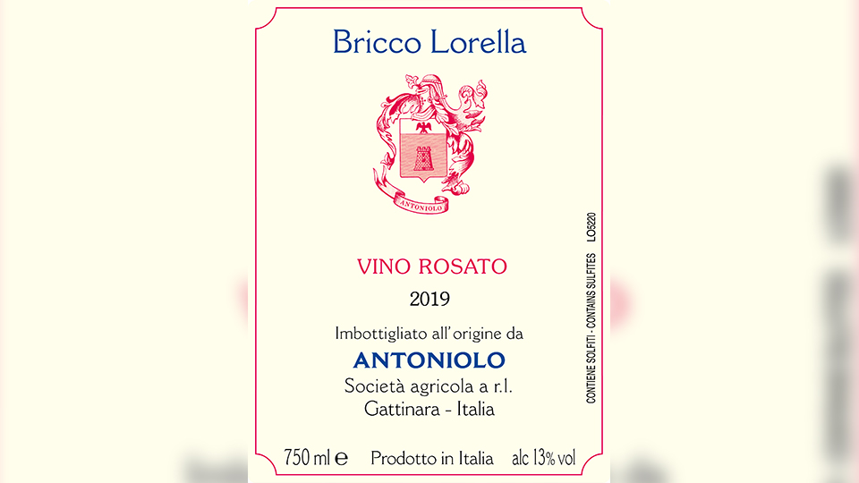 2019 Antoniolo Nebbiolo Rosato Bricco Lorella 