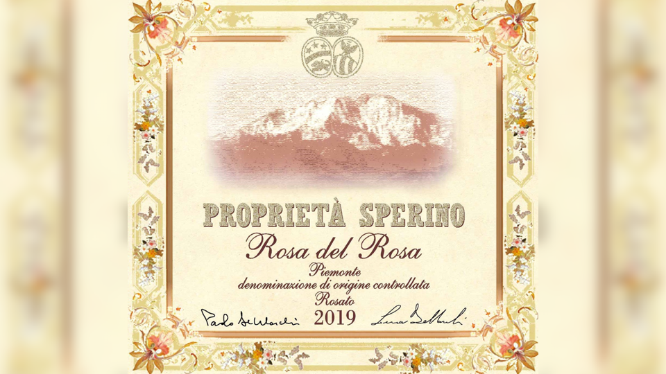 2019 Proprietà Sperino Rosa del Rosa 