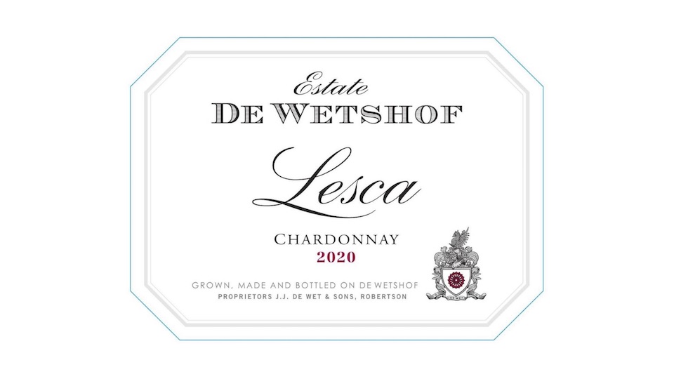 2020 De Wetshof Estate Chardonnay Lesca