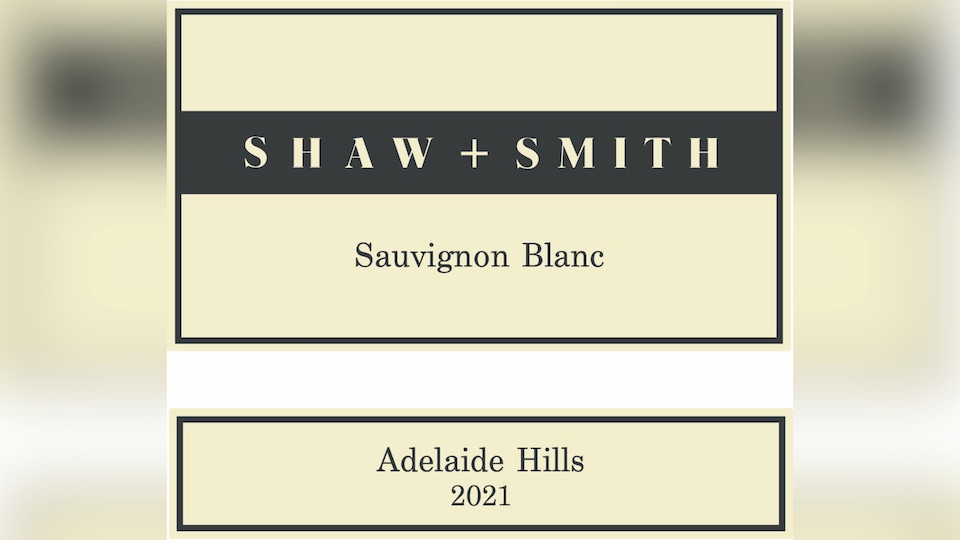 2021 Shaw + Smith Sauvignon Blanc