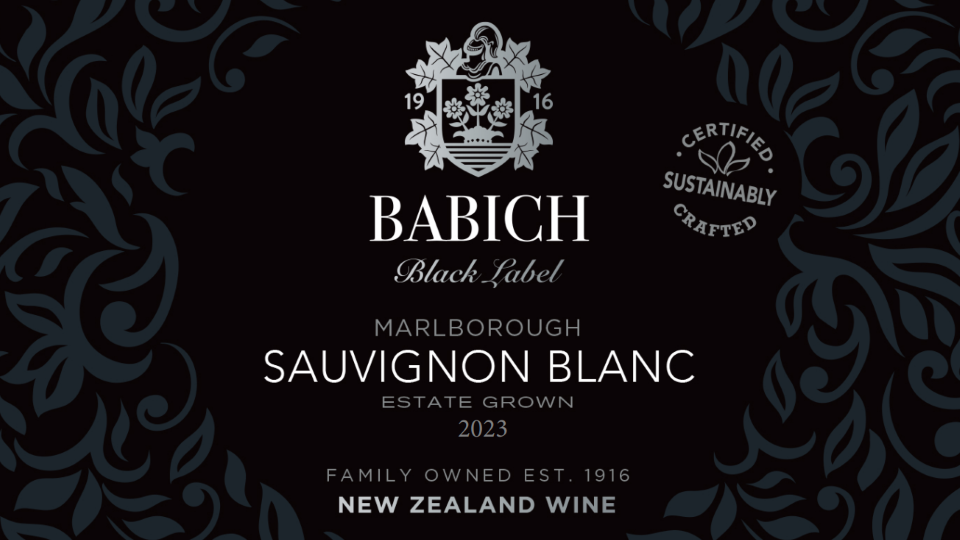 2023 Babich Sauvignon Blanc Black Label Marlborough