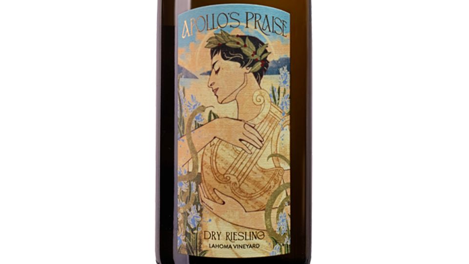 2024 Apollo's Praise Dry Riesling Lahoma Vineyard