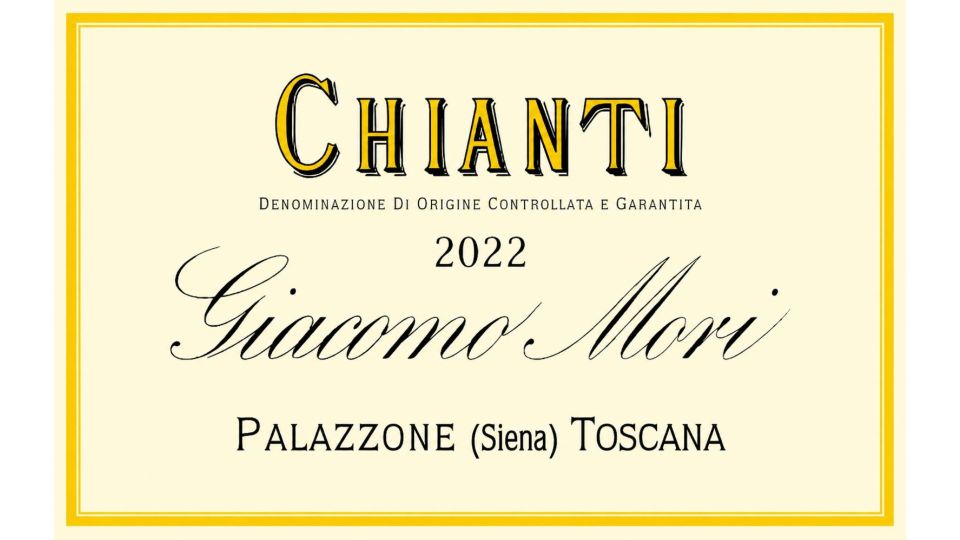2022 Giacomo Mori Chianti