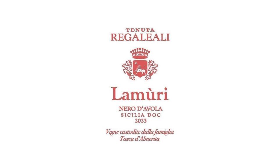 2023 Tasca d’Almerita - Tenuta Regaleali Nero d’Avola Lamùri