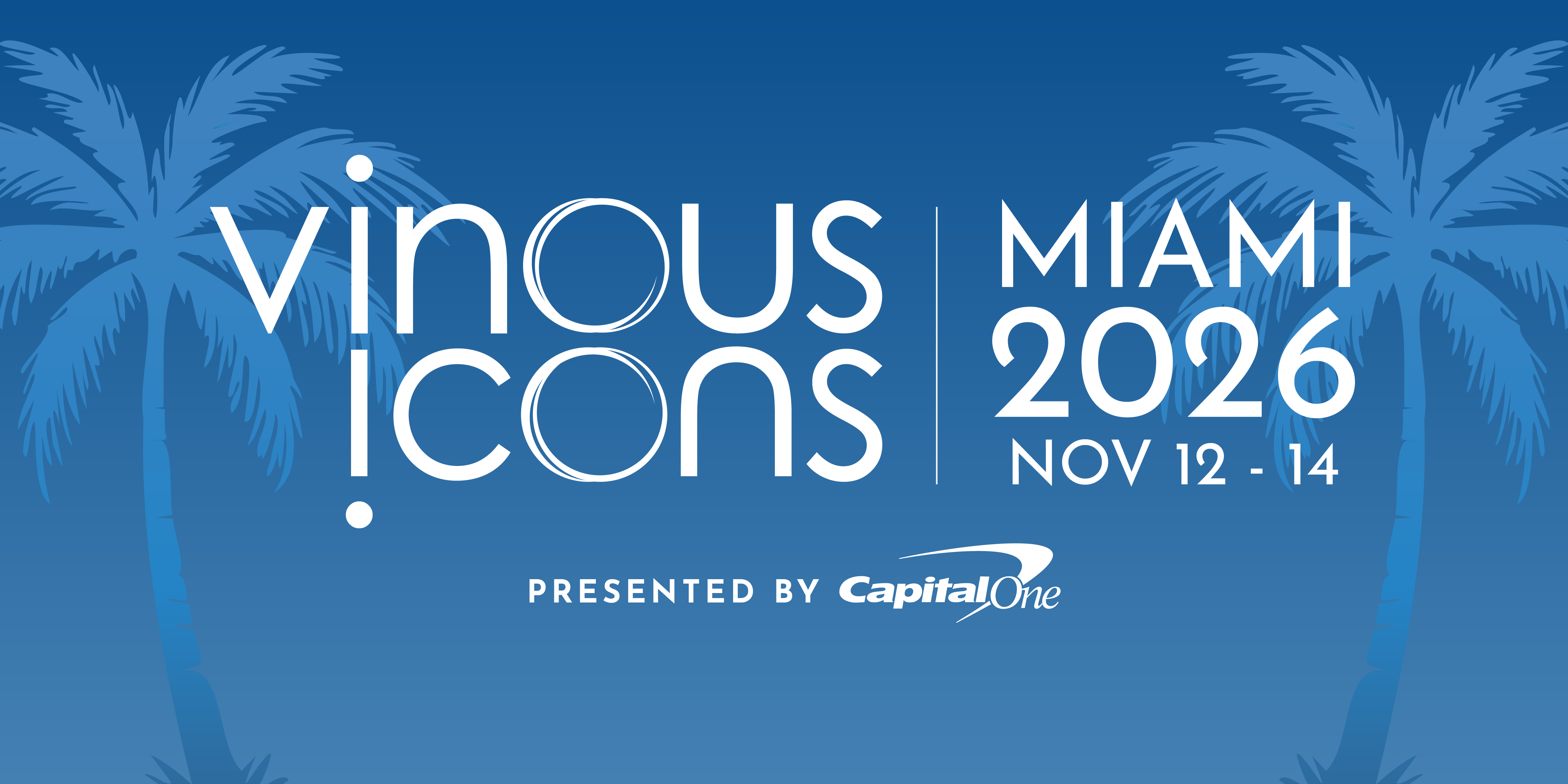 Vinous icons miami 2026 banner